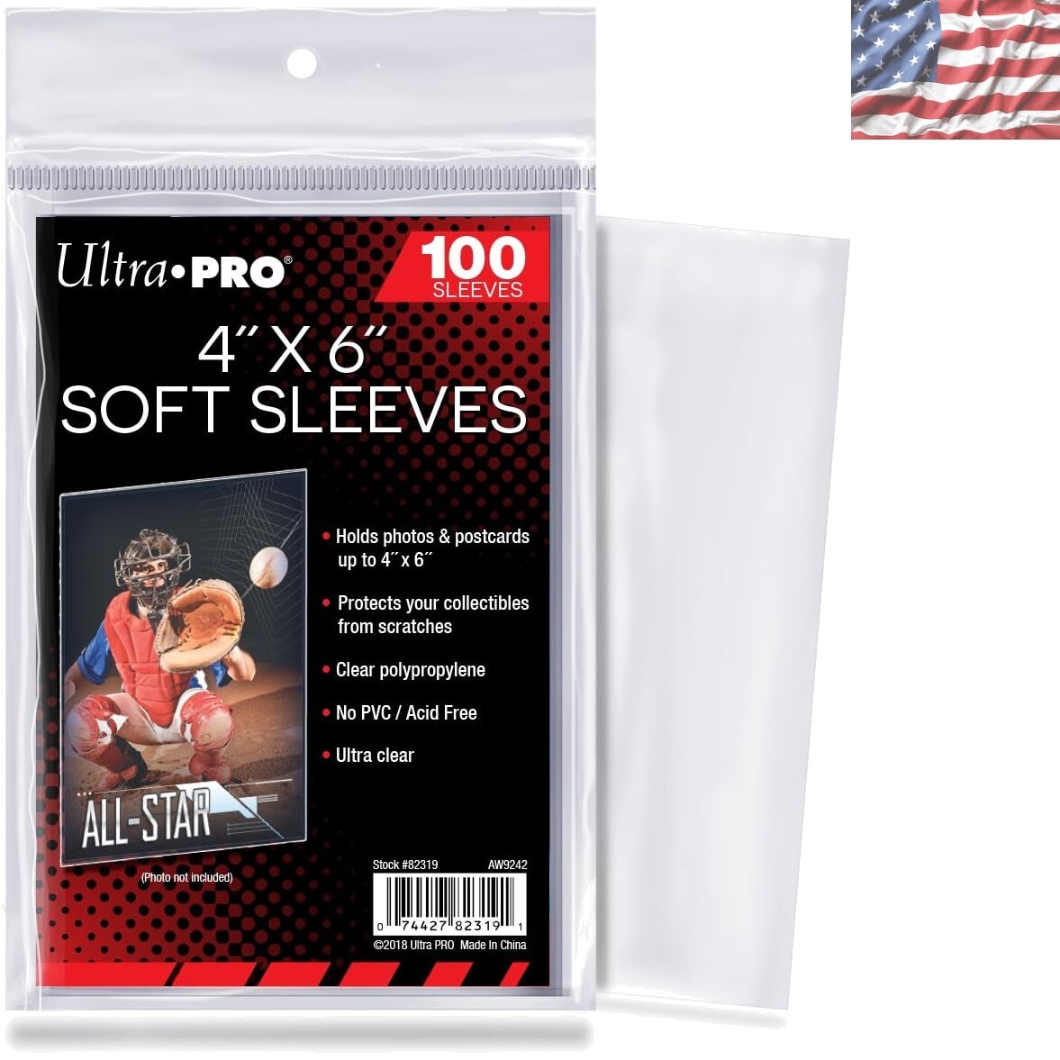 Durable 4×6 Photo Sleeves – 100-Pack for Optimal Preservation of Memories