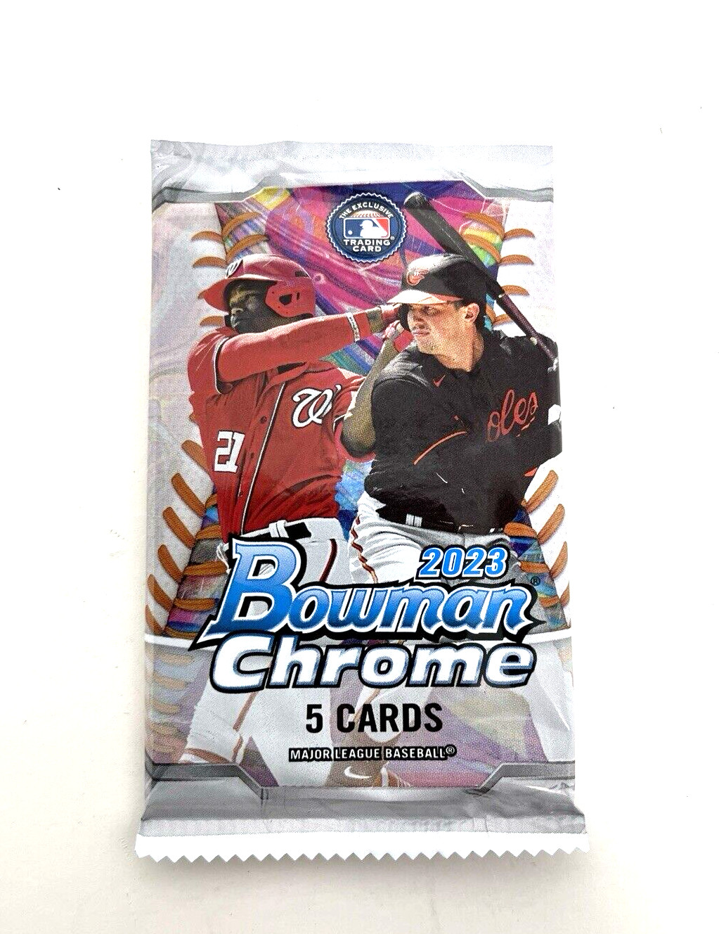 2023 Bowman Chrome MLB Baseball Pack 5 Cards Factory Sealed (1 Pack)