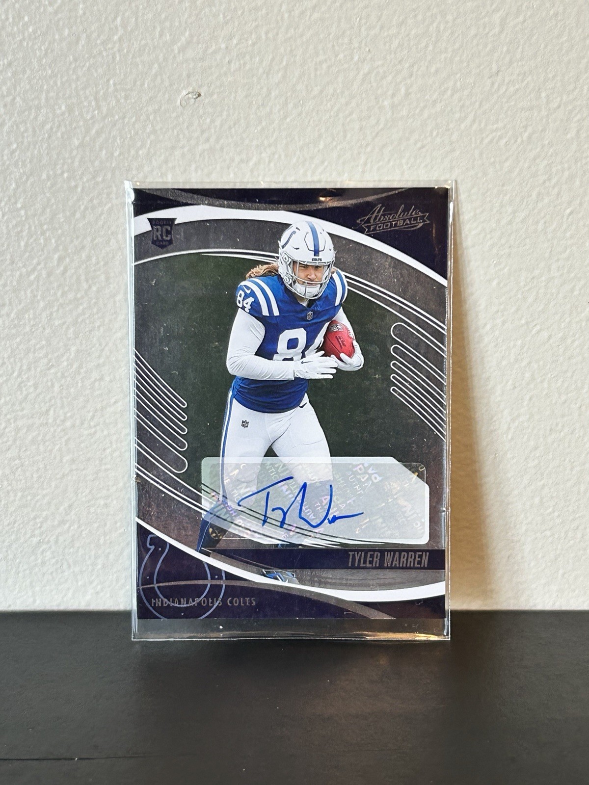 Panini 2025 Absolute Football Tyler Warren RC Rookies #195 Indianapolis Colts