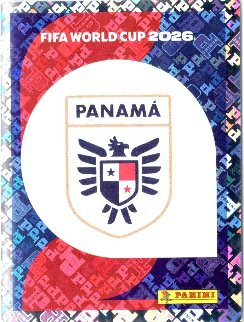 2026 Panini World Cup Sticker Panama Gold Crumple Foil Multi Variation Pick