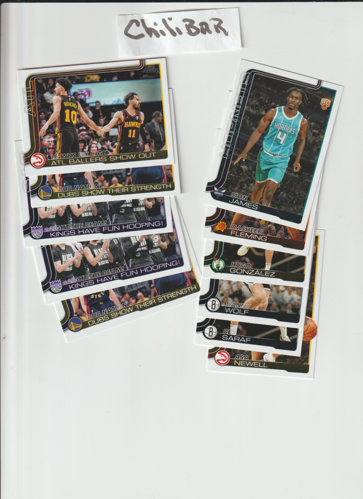 2025-26 Topps Basketball Base #1-300 Complete Your Set – You Pick Card