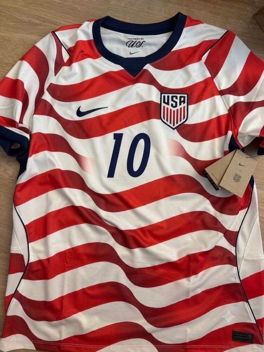 🔥 Christian Pulisic 🔥#10 Nike USA Soccer USMNT Jersey Men’s XL (FREE SHIPPING)