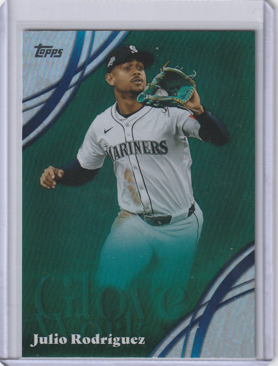 2026 Topps Series 2 – Glove Work Julio Rodriguez #GW-31 Mariners