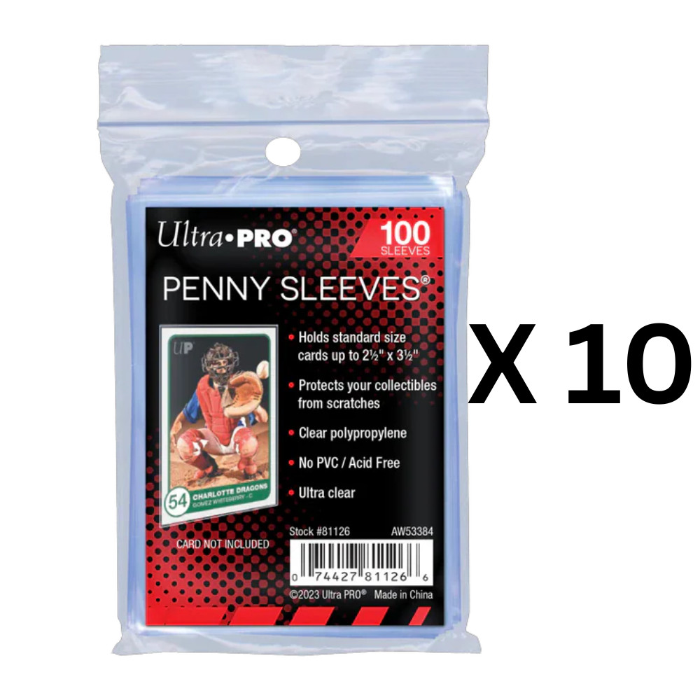 1000 Count Ultra PRO 2.5″ x 3.5″ Penny Sleeves Standard – Pokemon, Magic, Sports