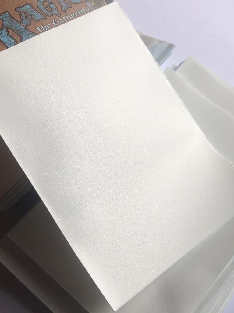 Lenayuyu 100pcs whiteW Protector Standard MTG Card Sleeves 66x91mm Glossy