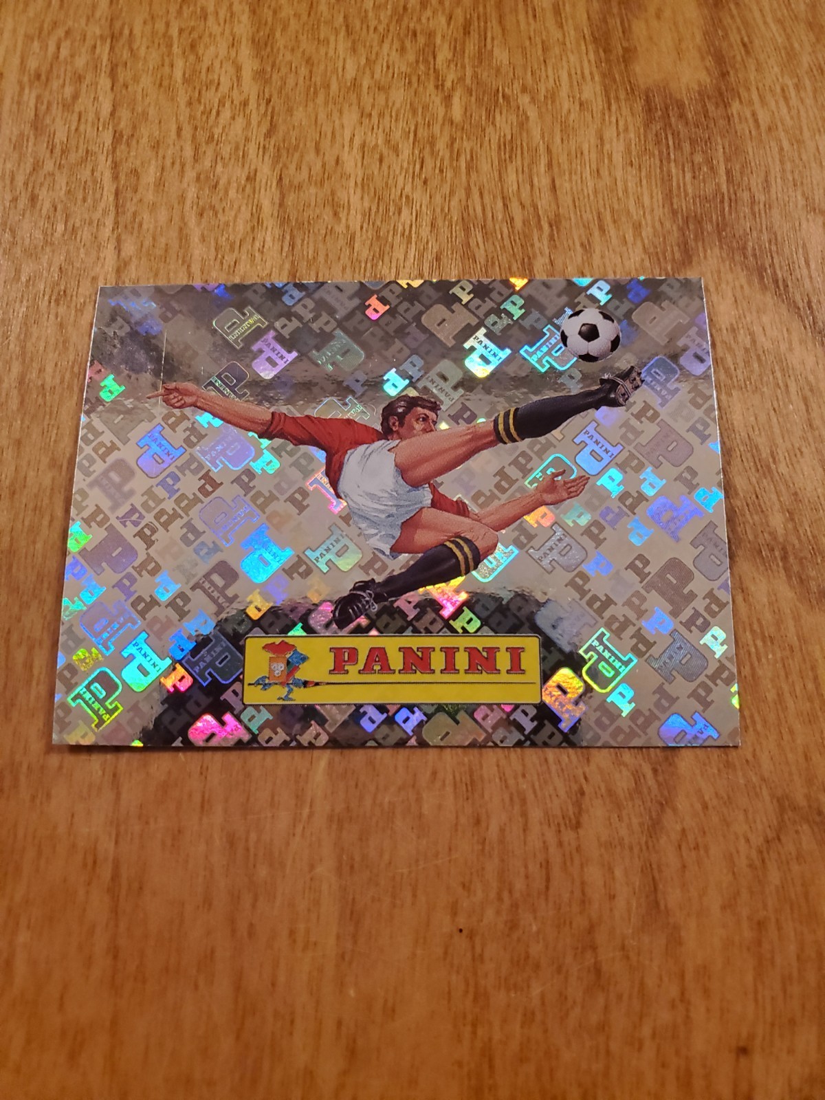 2026 Panini World Cup Holographic Foil Panini Logo #00 Carlo Parola Rare Mint
