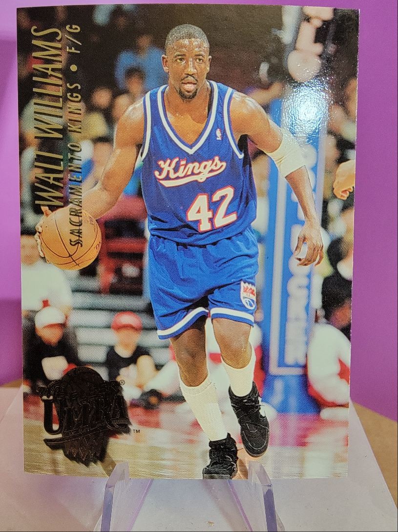 1994 Fleer Ultra #168 Walt Williams – Sacramento Kings