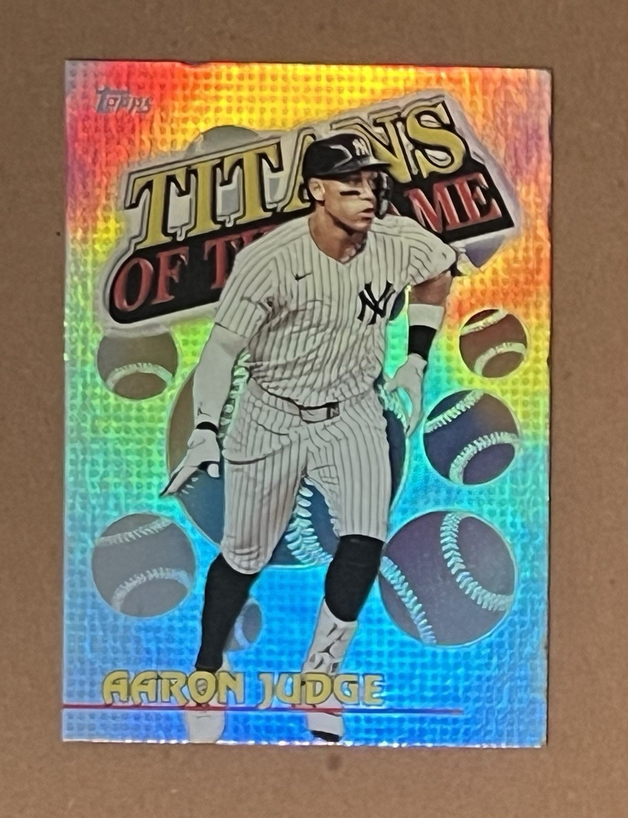 2026 Topps Titans Of The Game #TOG3 Aaron Judge Near Mint
