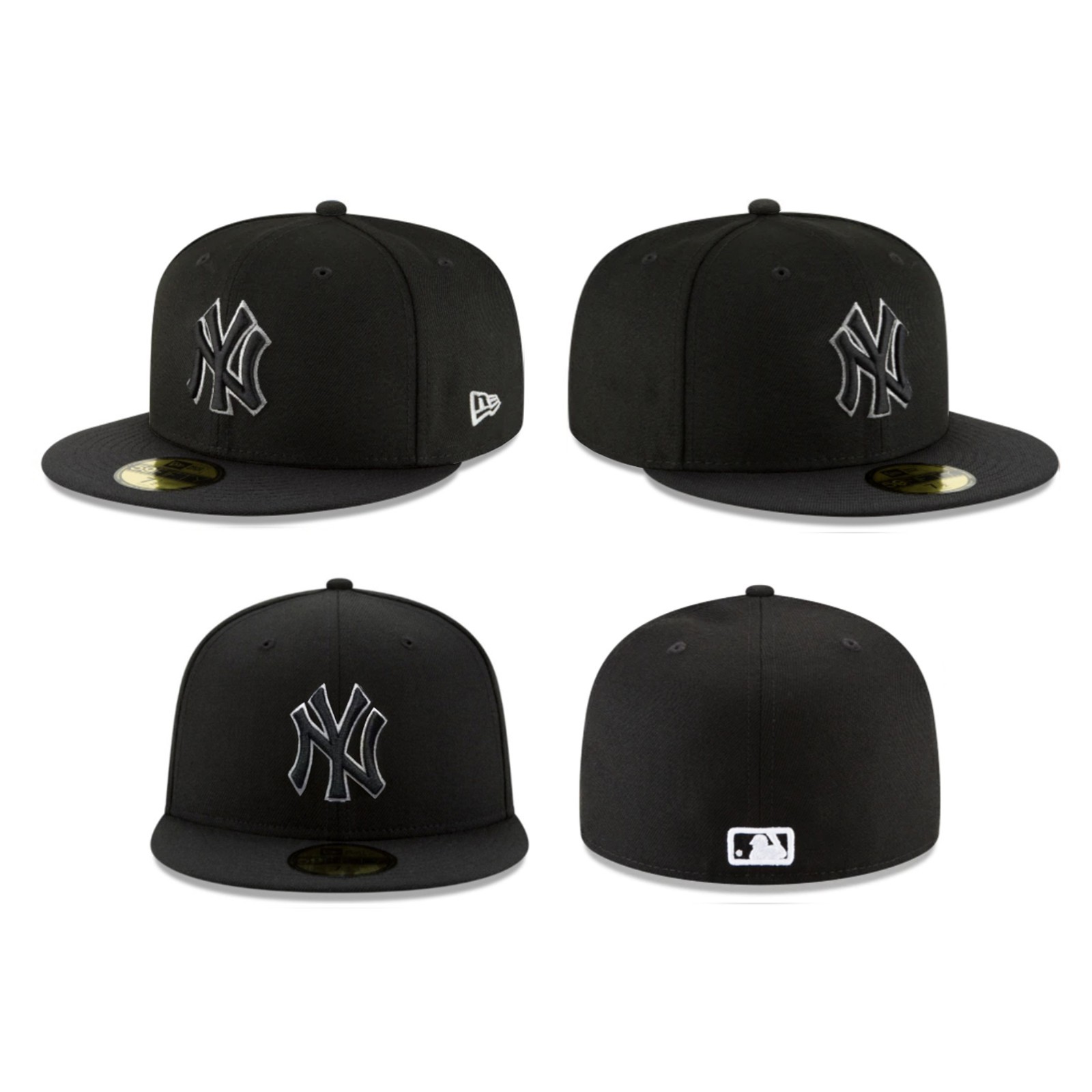 New York Yankees NYY MLB Authentic New Era 59FIFTY Fitted Cap -5950 Baseball Hat