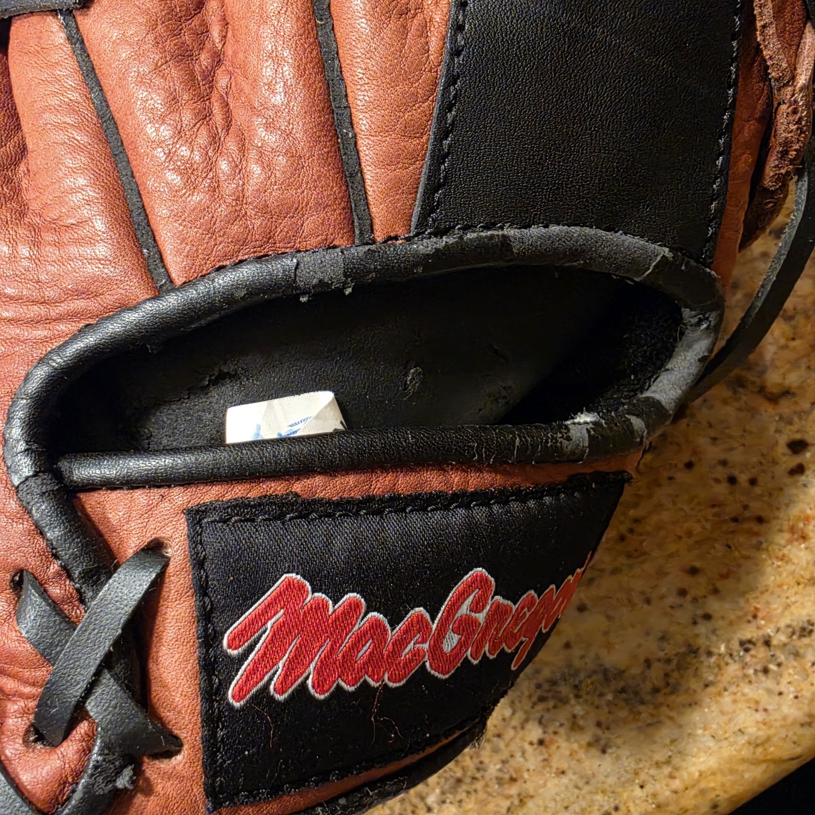 MacGregor Baseball Glove Leather RHT 12″ 95025 M-1100 Right Hand Throw