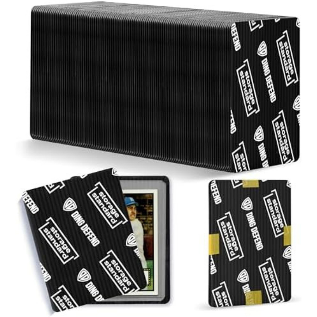 Ding Defend 110-Pack Trading Card Protector Shipping – 3.5 X 4.5 Inch Black