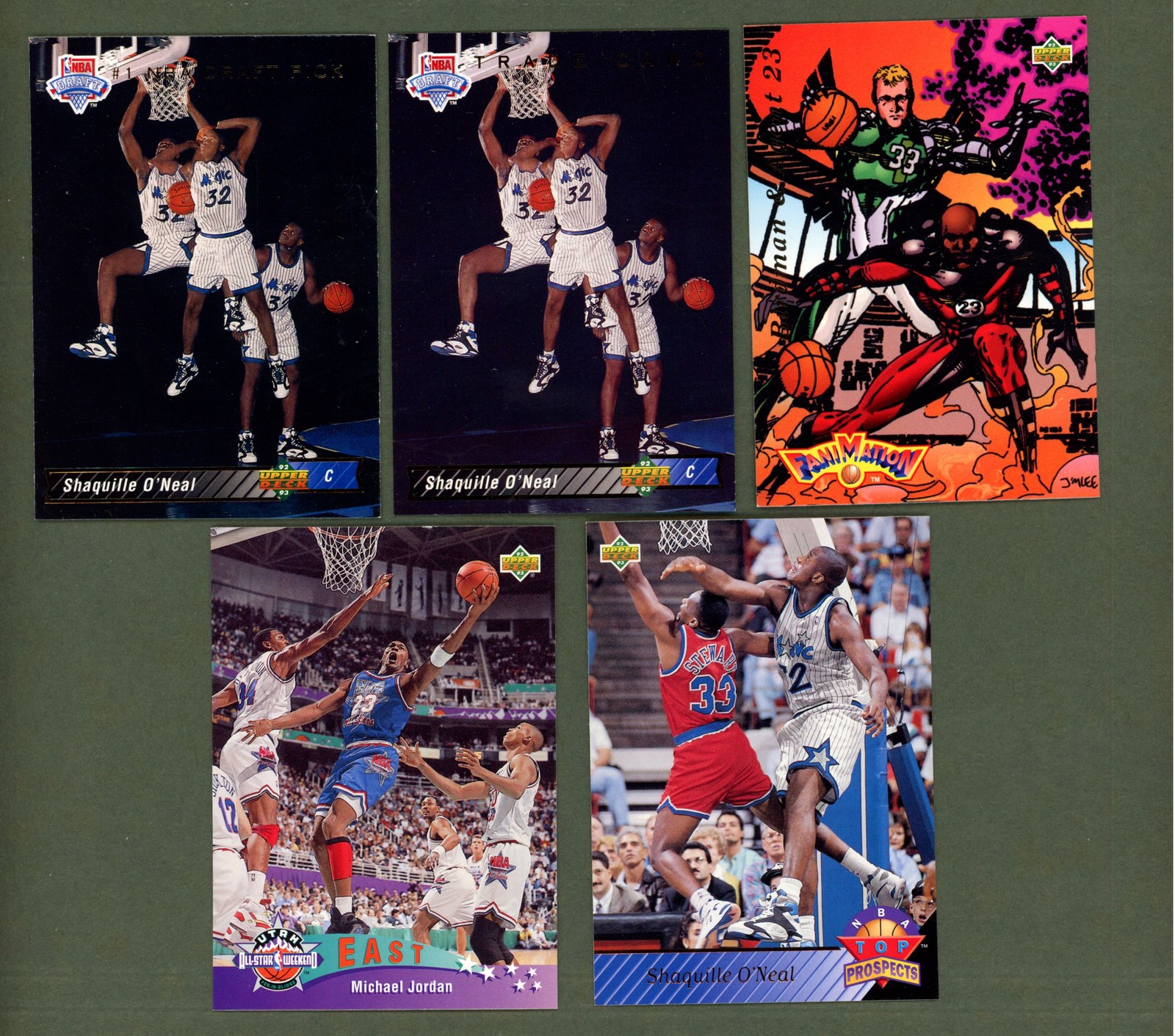 1992/93 Upper Deck Basketball Complete Set (510)