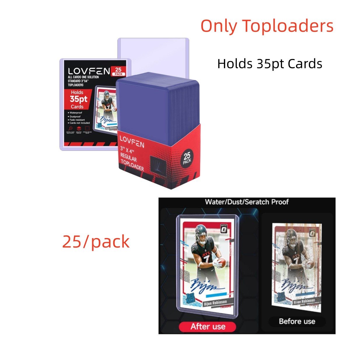 Graded Card Case, Toploader, Magnetic Card Holder For 35PT Pokémon Trading Cards