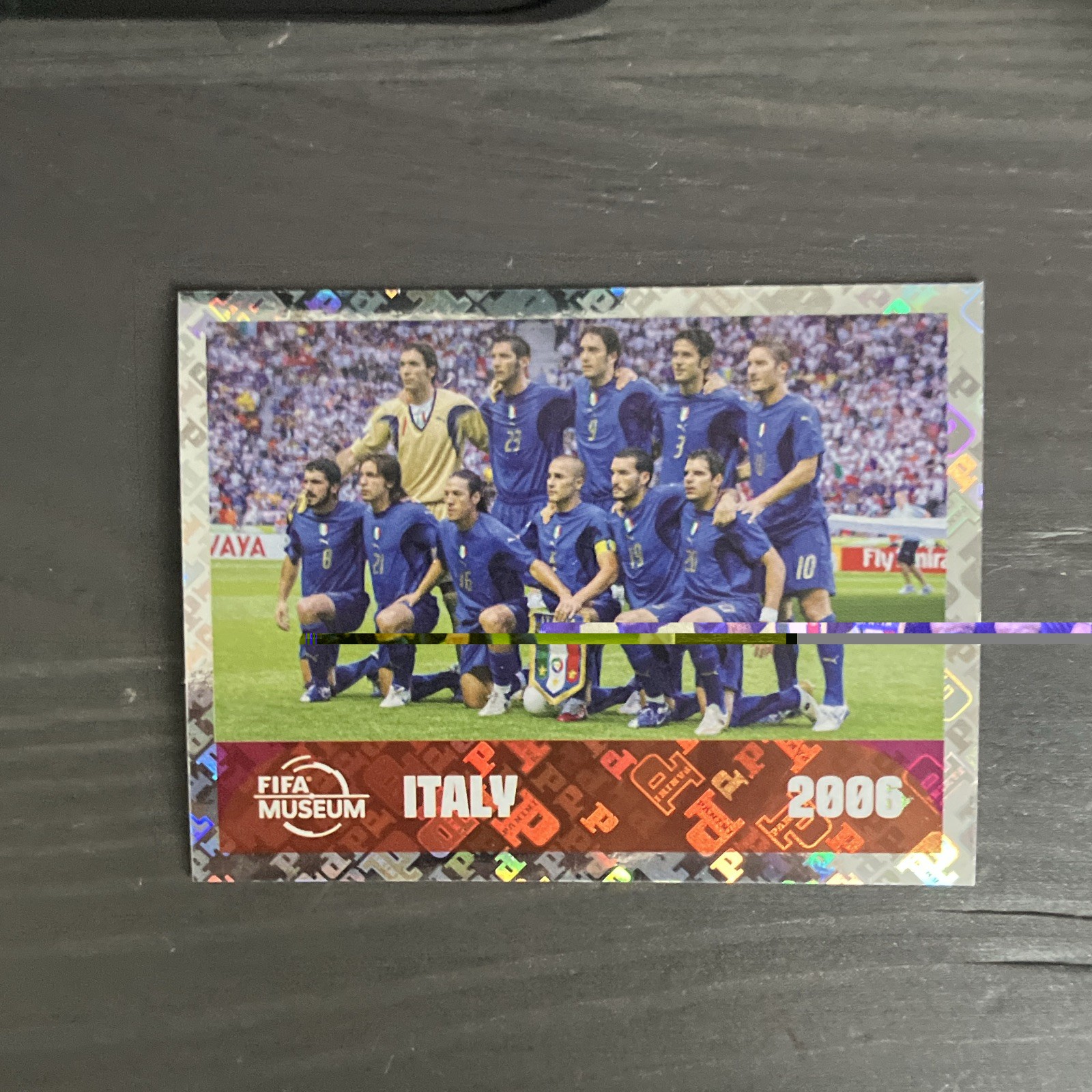 Panini FIFA World Cup 2026 Soccer Sports Sticker FWC 17 Italy 2006 Team Picture