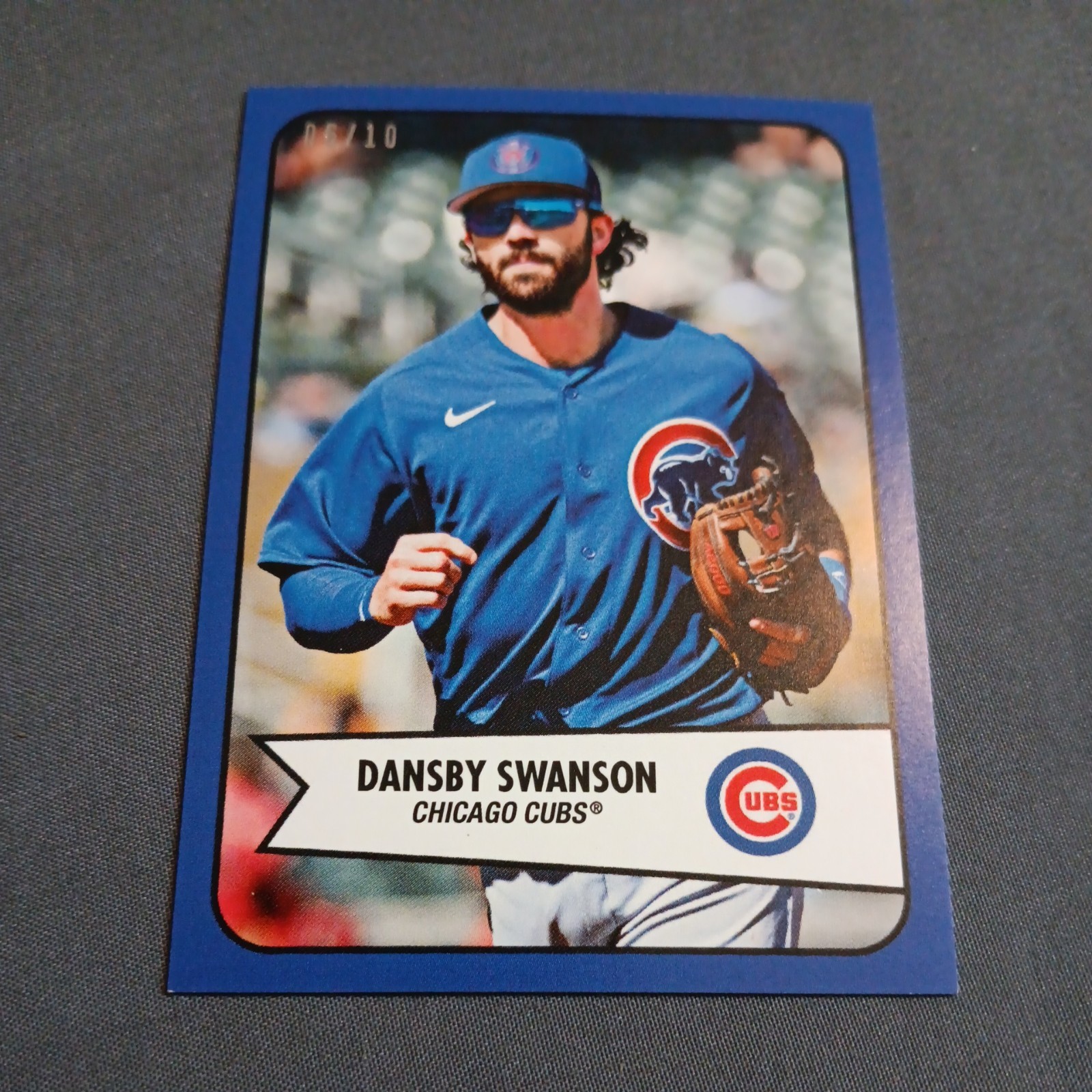 2023 Topps Throwback Thursday DANSBY SWANSON Blue /10 #54 ’54 Bowman FB