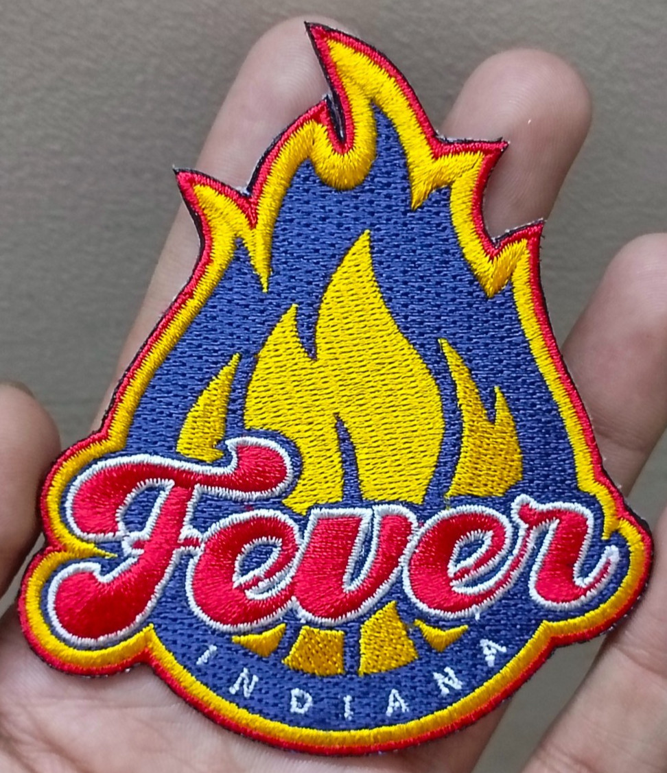 Indiana Fever WNBA Team Logo Iron On Patch – Sew Patch – Embroidered Patch