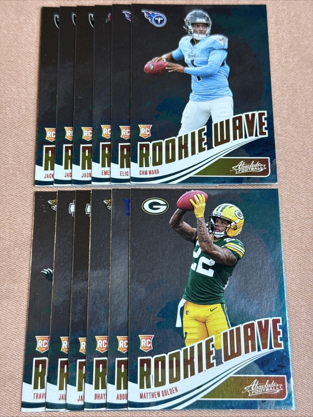 ROOKIE WAVE – 2025 Panini Absolute NFL Football Cards RC You Pick/Choose! READ*