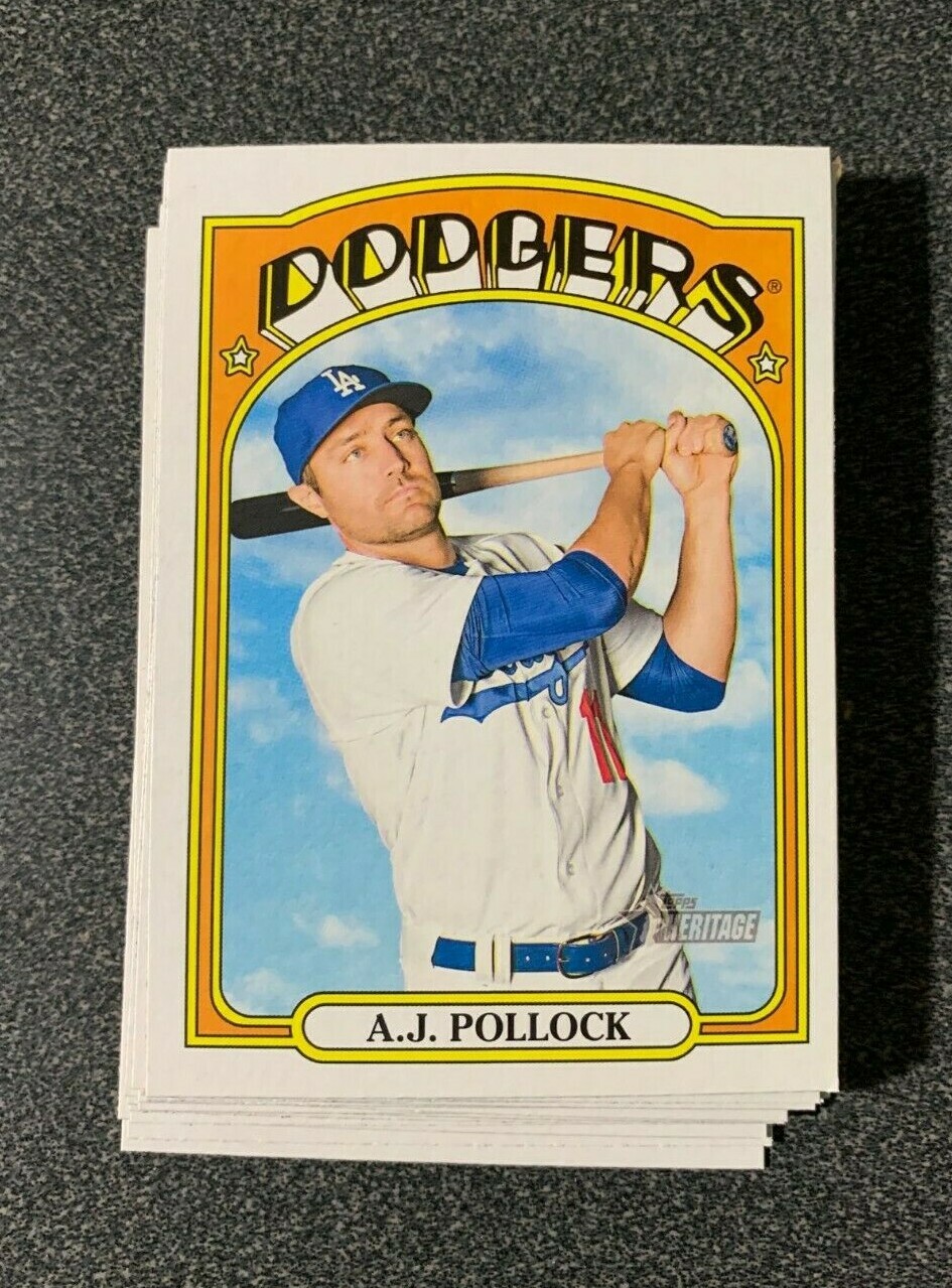 2021 Topps Heritage Short Prints 401-500 SP Pick From List – Complete Your Set