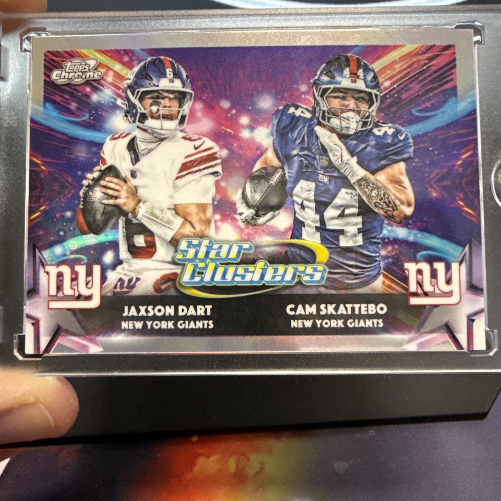 JAXSON DART CAM SKATEBO-2025 Topps Cosmic Chrome Star Clusters #SC-14 Giants￼