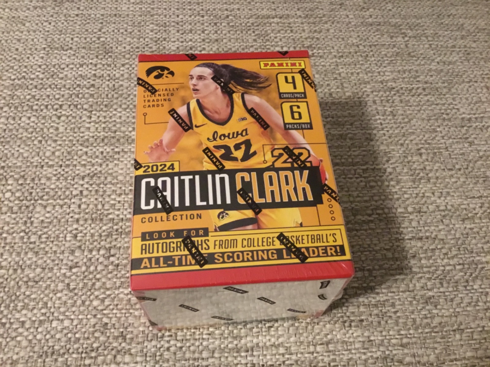 2024 Panini Caitlin Clark Collection Blaster Box Red Sealed (Target)