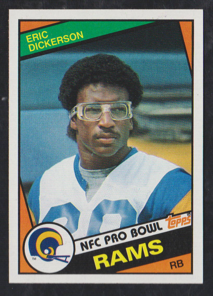 BUY 1, GET 1 FREE 1984 TOPPS FOOTBALL YOU PICK #201 – #396 NMMT * FREE SHIP *