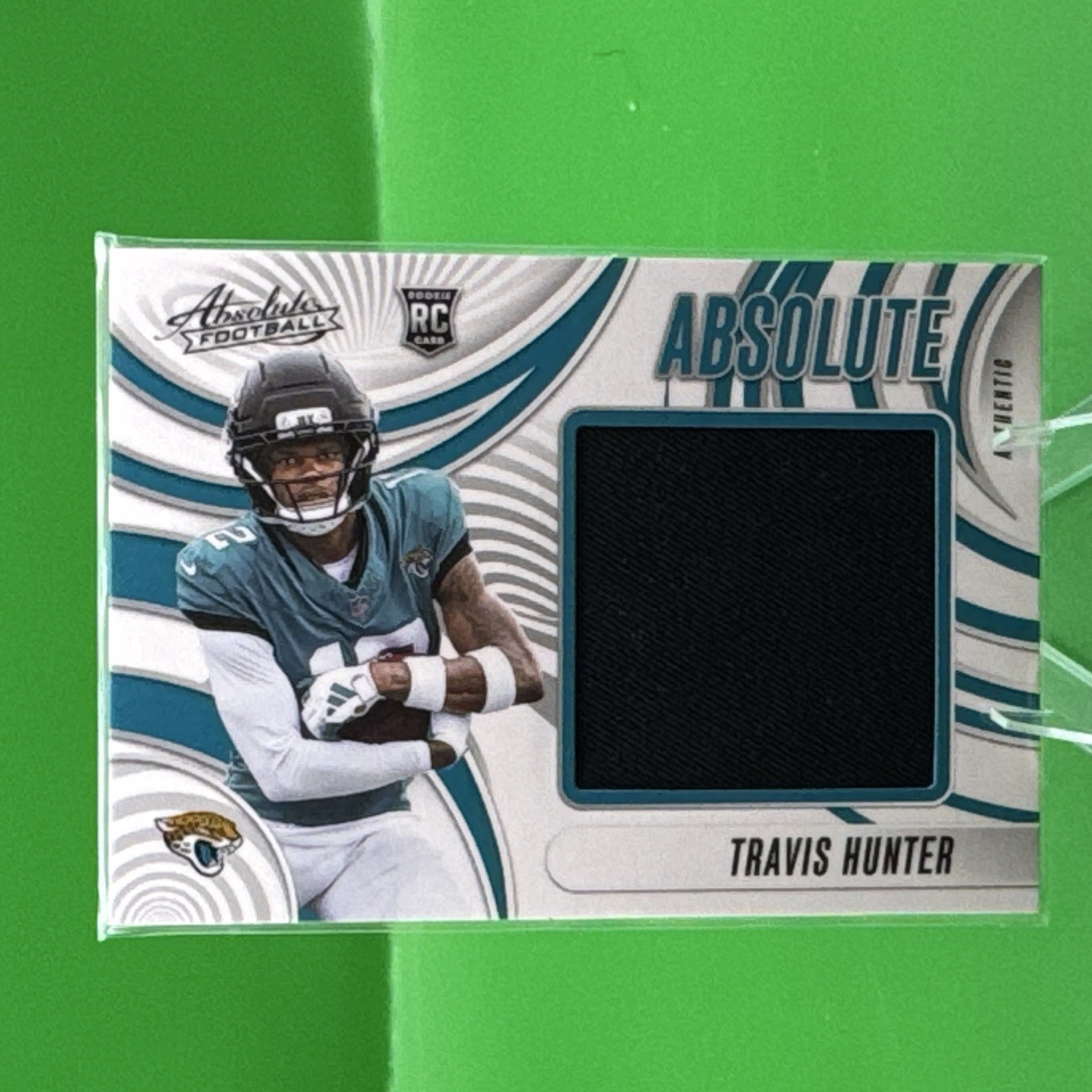 Panini 2025 Absolute Football Travis Hunter Rookie Memorabilia AJ-THR Jaguars