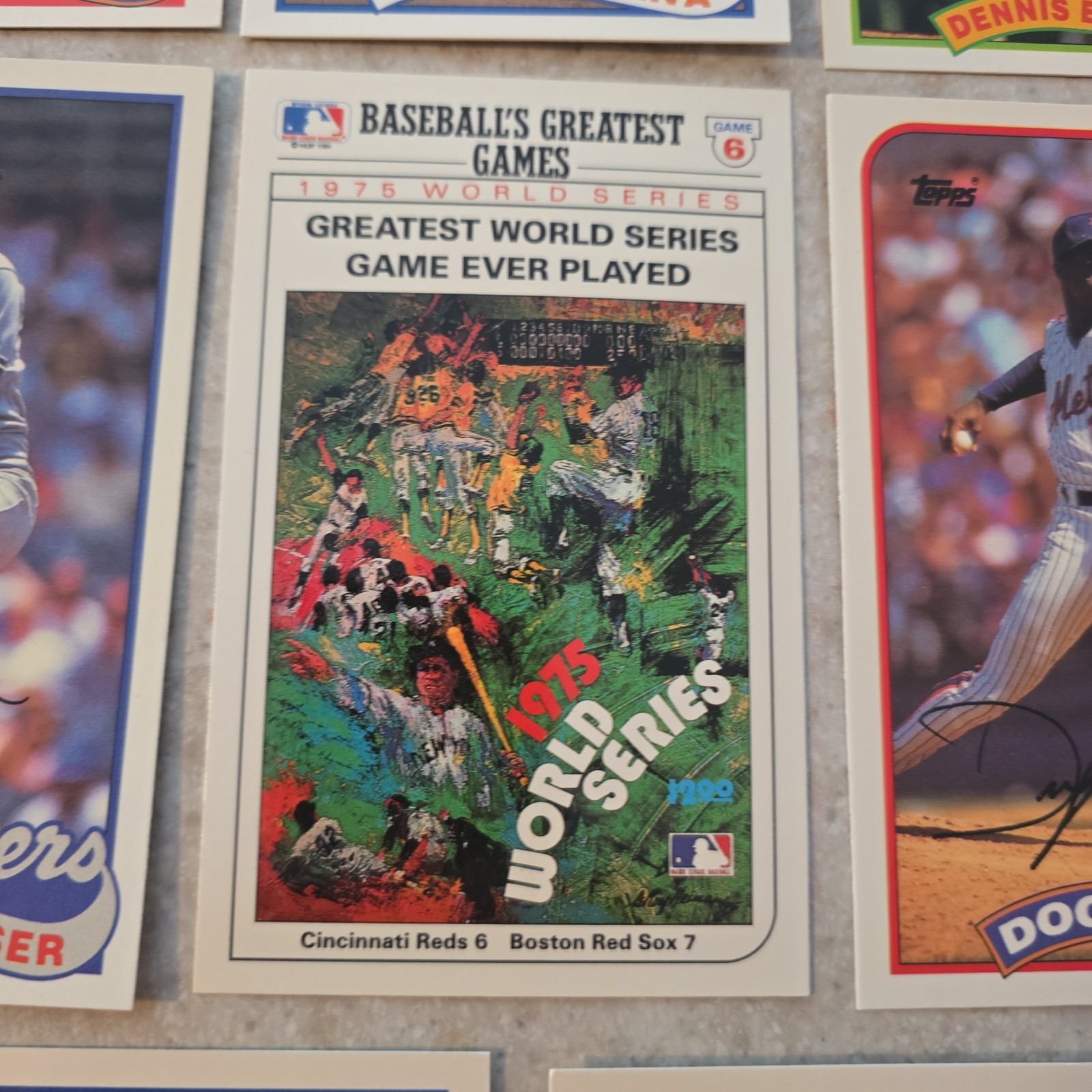 1989 Topps Talking Baseball Disk Singles Your Choice
