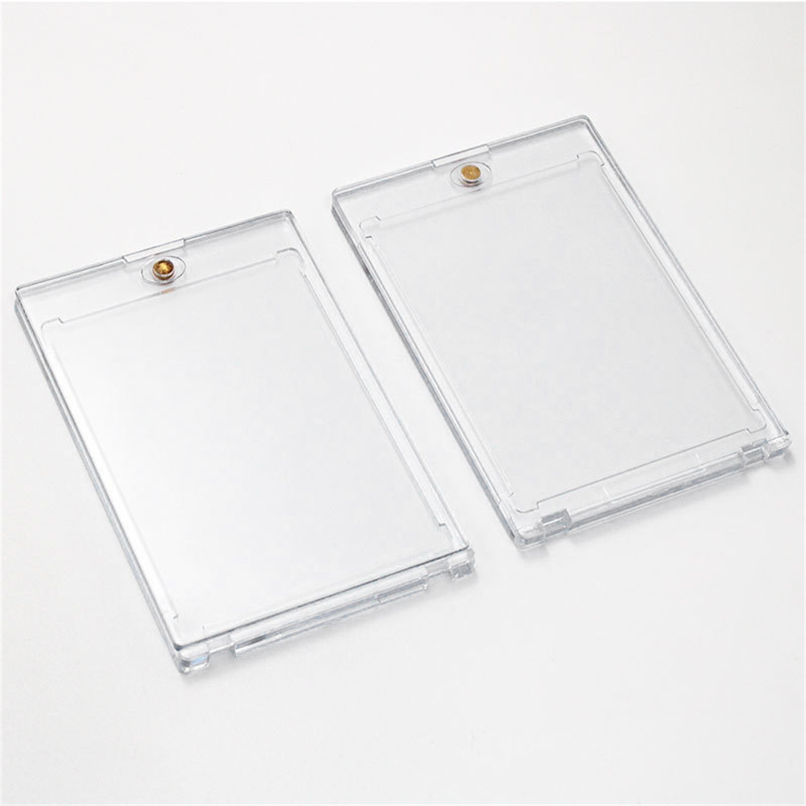 US Magnetic Card Holder 35pt Hard Display Case For Trading Sports Baseball Cards