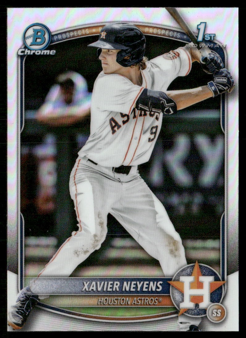 2025 Bowman Draft #BDC-2 Xavier Neyens Chrome Refractor