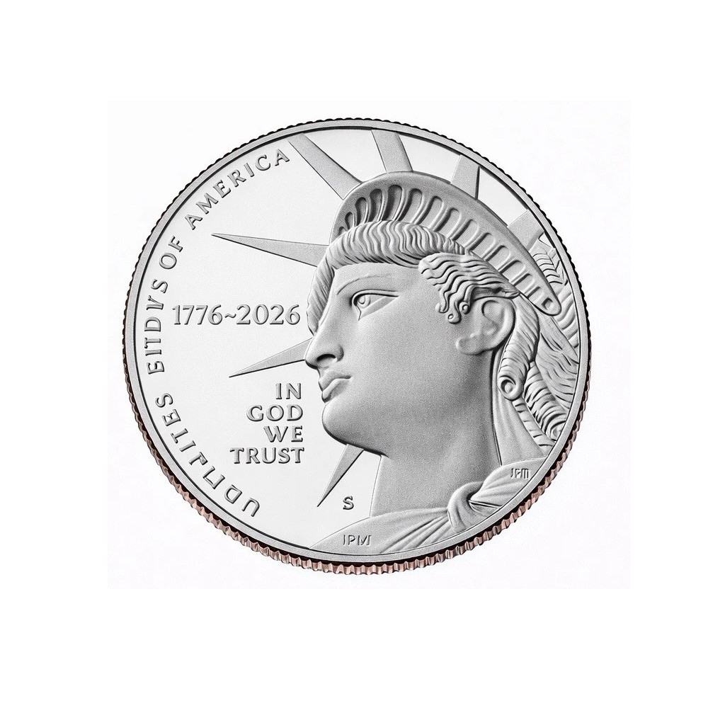 2026 S Dual Dated LIBERTY HALF D0ILAR *REMOVED FROM MINT SET