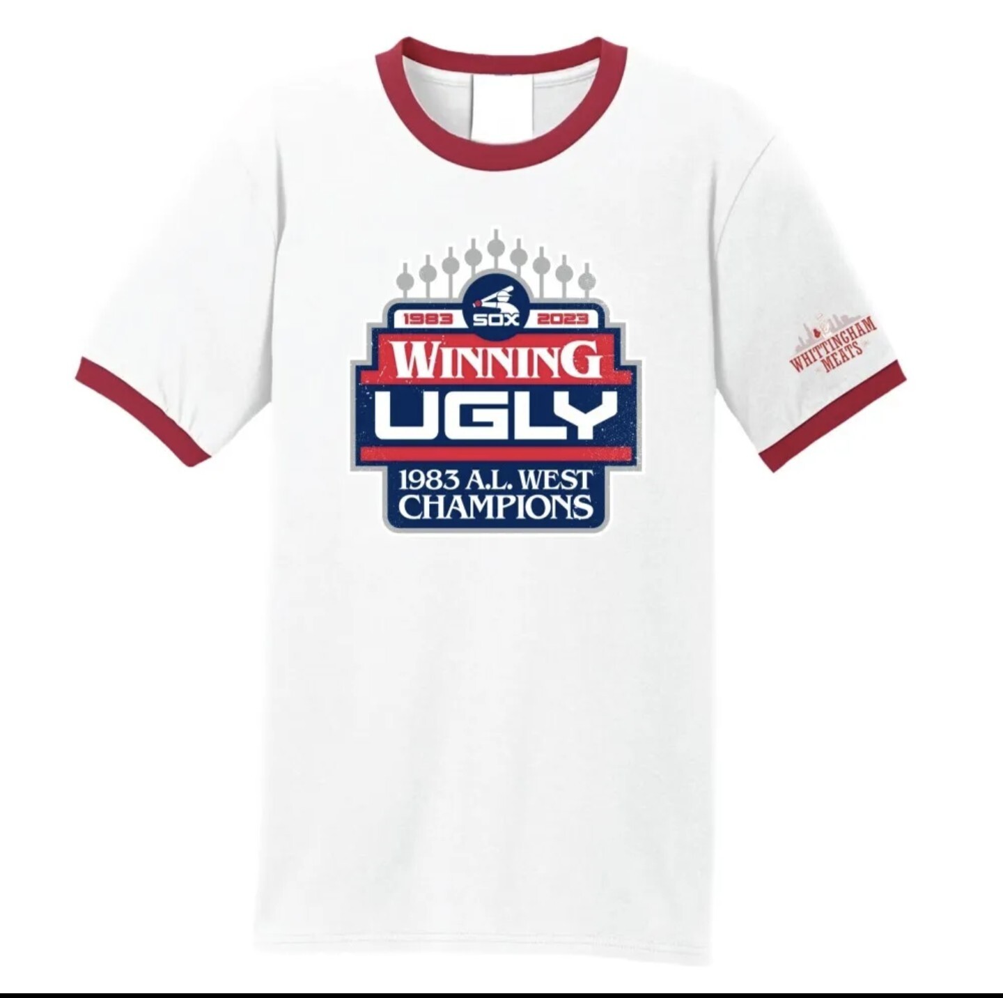 Chicago White Sox AL West Champs Shirt Size XL SGA 9/17/23 “Winning Ugly” New