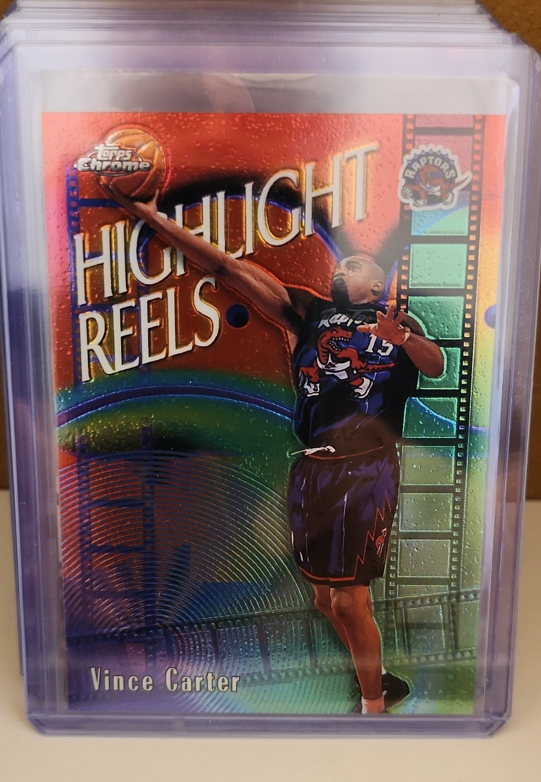 1999-00 Topps Chrome – Highlight Reels Vince Carter #HR2
