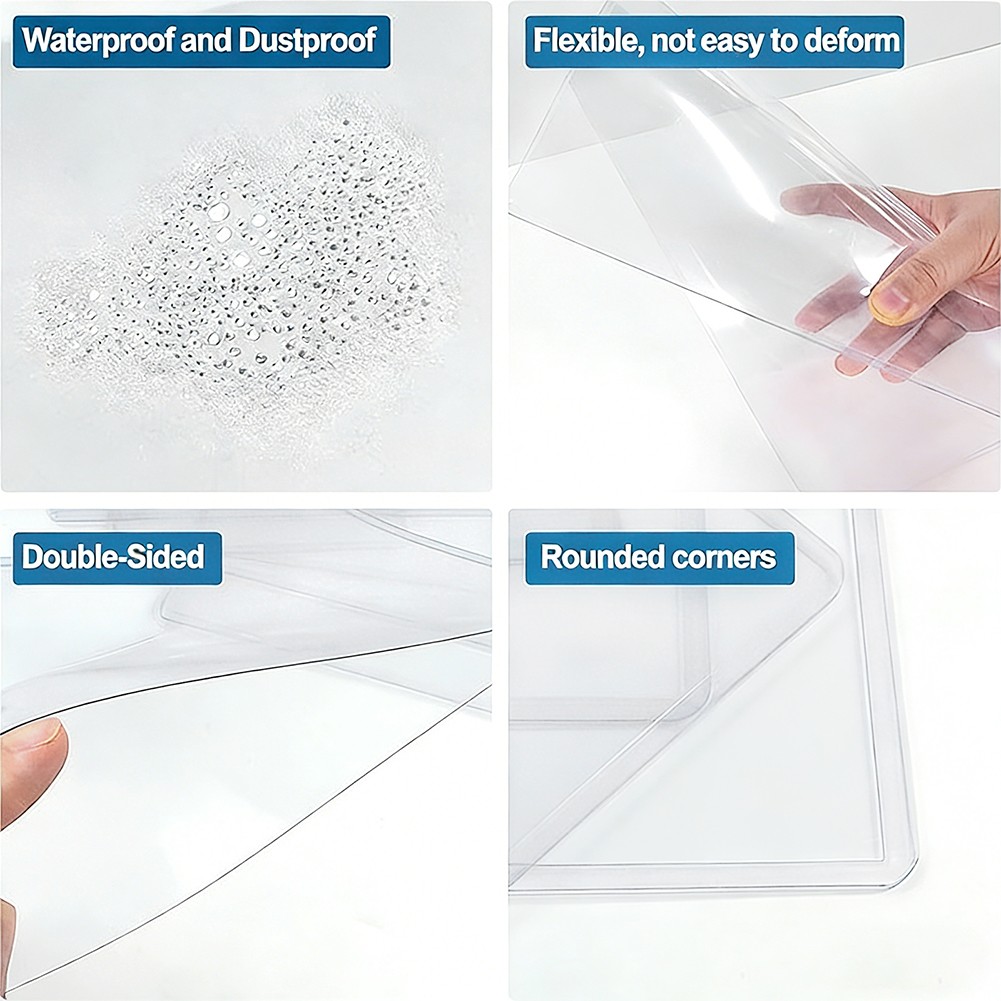 Rigid Clear Plastic Print Protector Sleeves 4x 6/5x 7/6x9inch for Photo Postcard