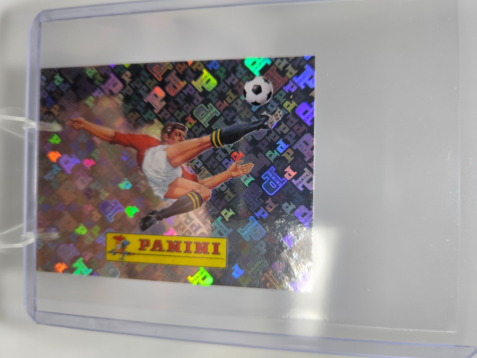 2026 Panini FIFA World Cup Panini Logo Foil Sticker #00 Rare Holographic