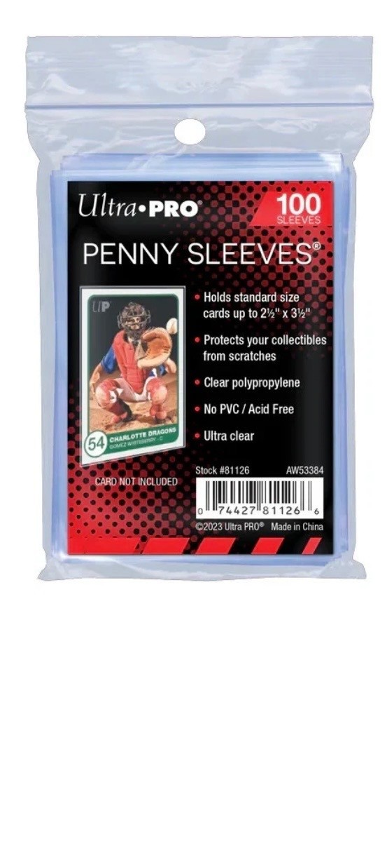Ultra PRO Soft PENNY Card SLEEVES 2.5×3.5 in 100, 200, 300, 400, 500, 1000, 5000