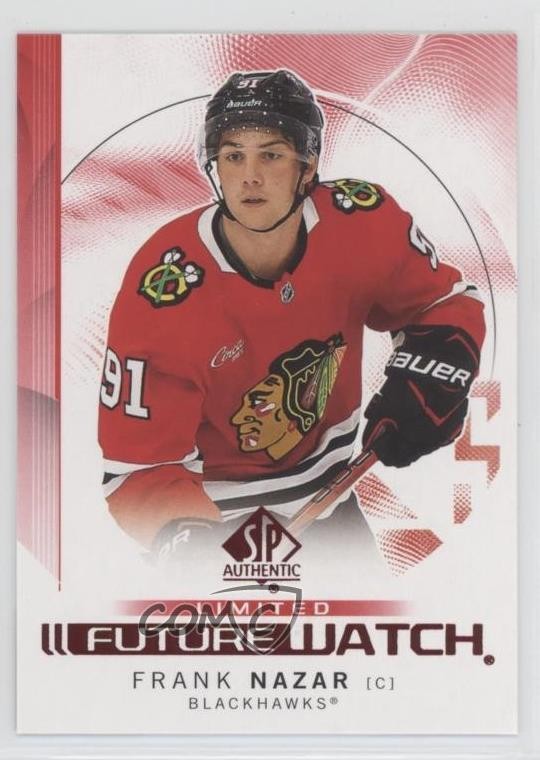 2024-25 SP Authentic Future Watch Limited Red Frank Nazar #138 Rookie RC 14sr