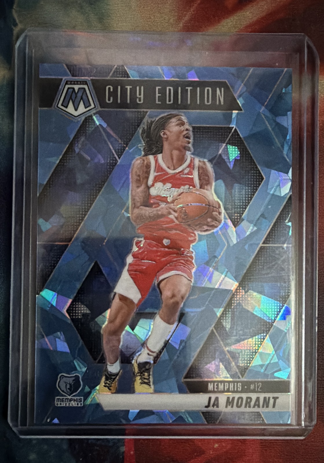 2024-25 Panini Mosaic – City Edition Ja Morant #281 Ice Mosaic Prizm /125