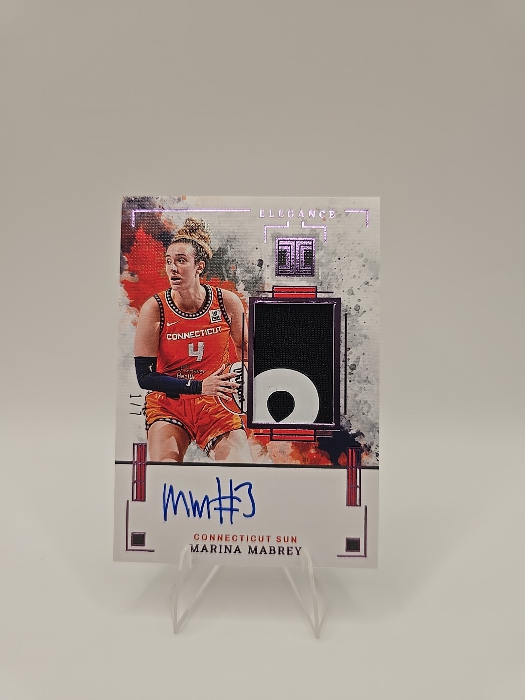 2025 Impeccable WNBA Marina Mabrey Elegance Jersey Auto FOTL 1/7 = eBay 1/1
