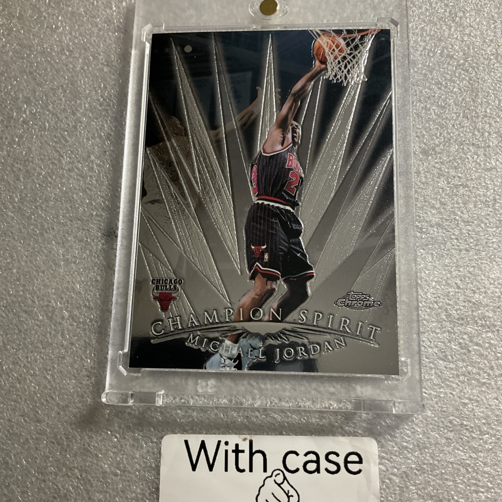 👀📈🐐1998-99 Topps Chrome – Champion Spirit Michael Jordan #CS1