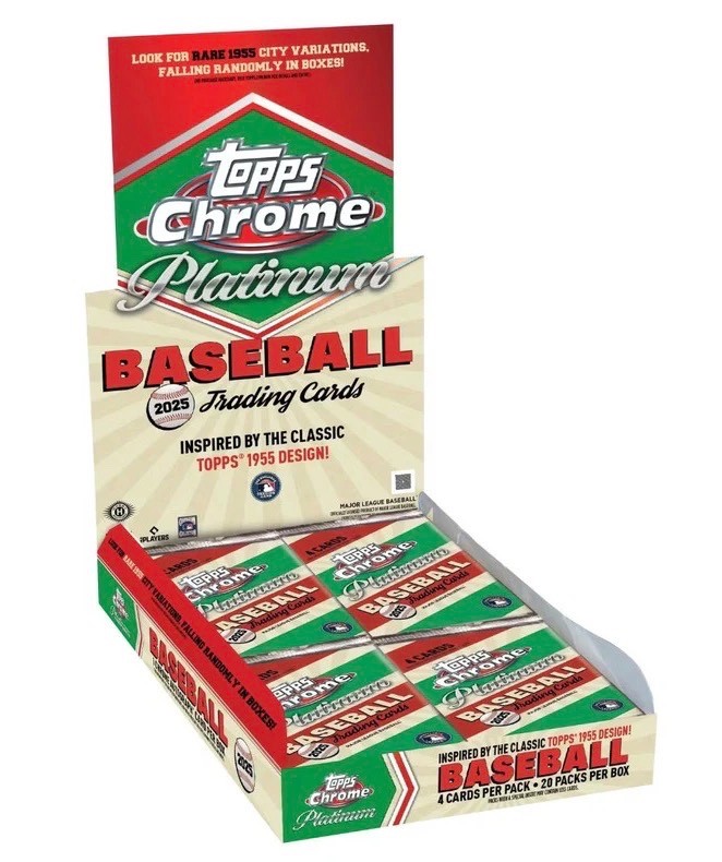 ⚾️ 2025 Topps Chrome Platinum Base #1-250 Complete Your Set