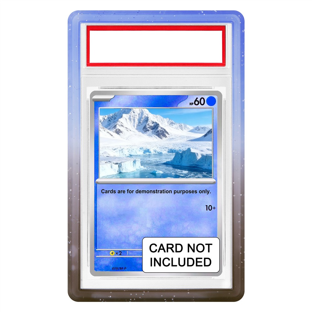 For PSA CGC 35PT Gradient Standard Graded Card Slab TPU Bumper Guard Protector