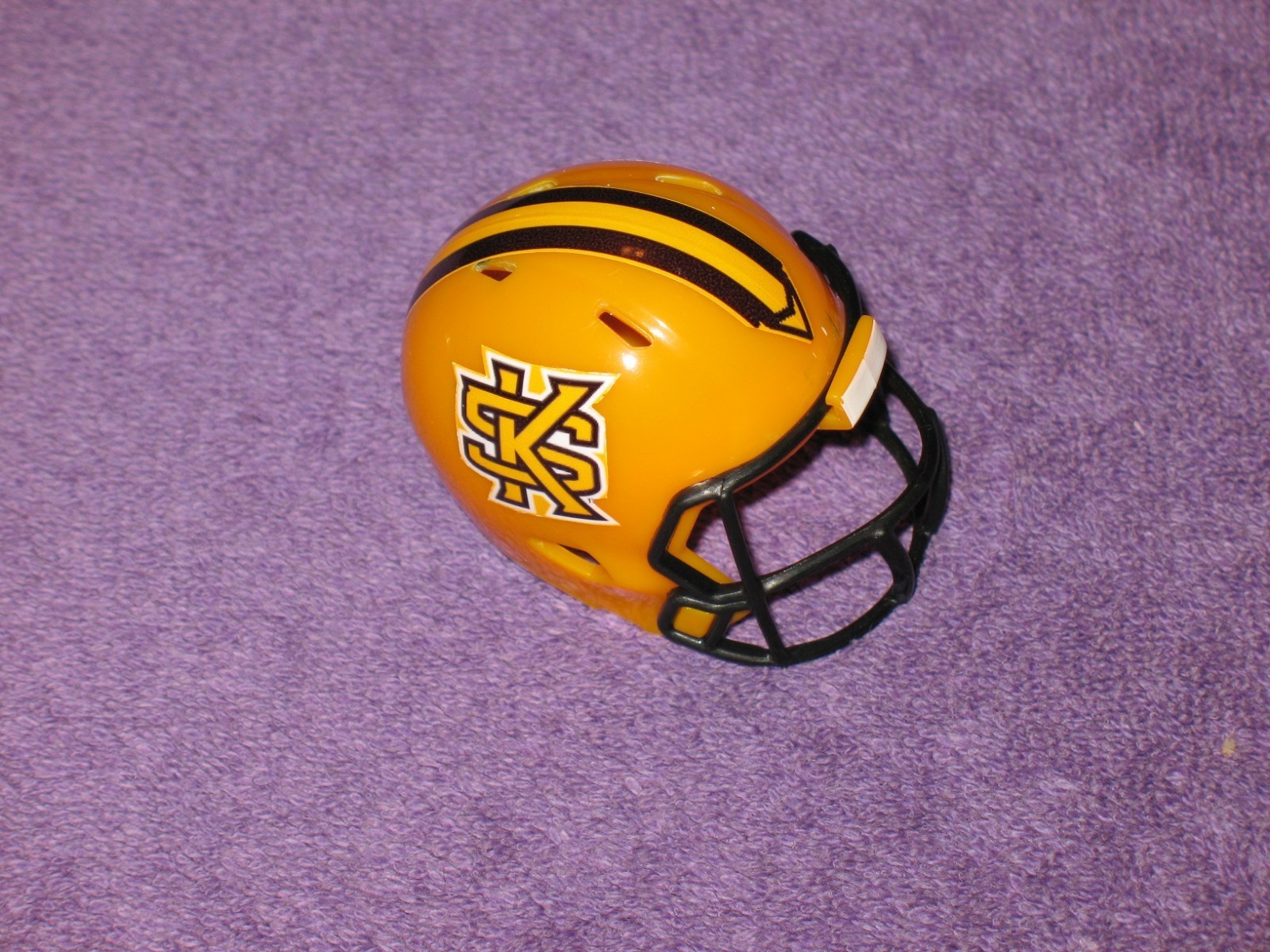 Kennesaw State Owls Yellow Custom Pocket Pro Helmet