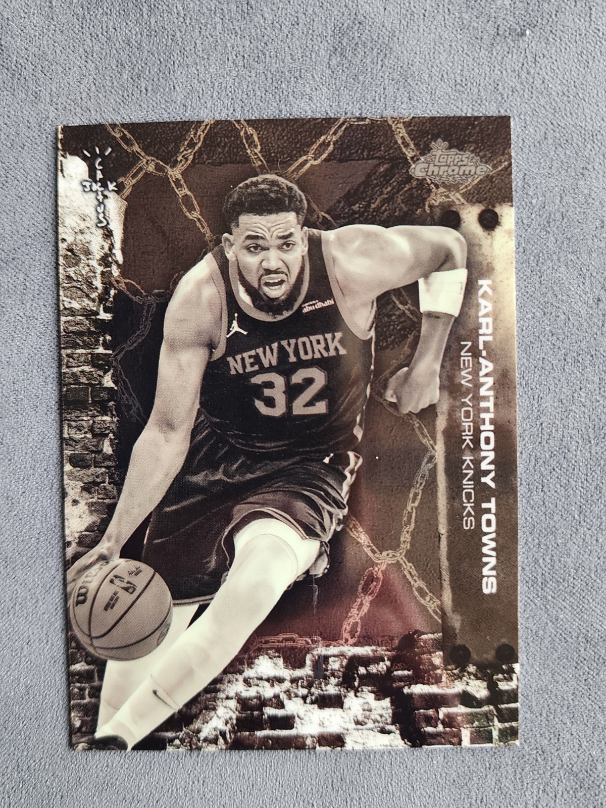 Karl-Anthony Towns 2025-26 Topps Chrome Cactus Jack #5