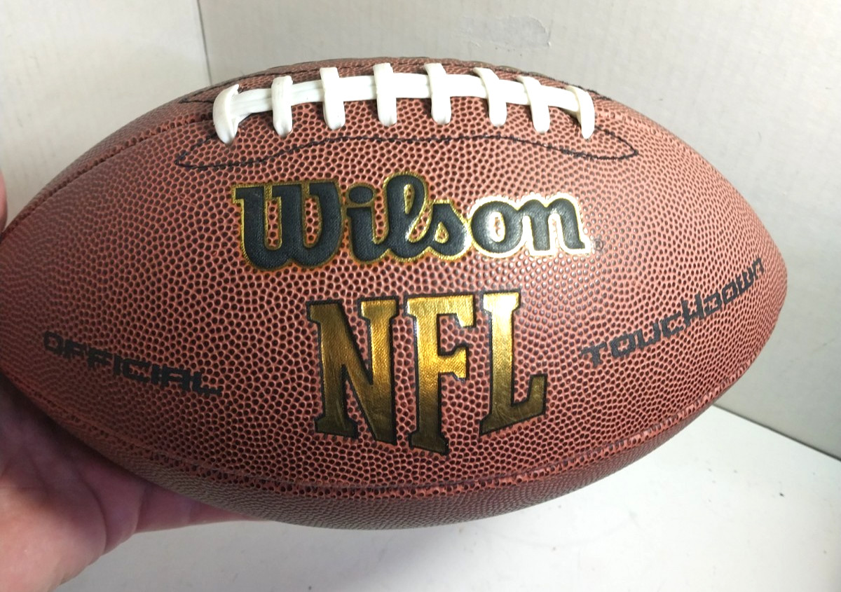 BRAND NEW WILSON OFFICIAL NFL TOUCHDOWN FOOTBALL WTF1695, FREE SHIPPING