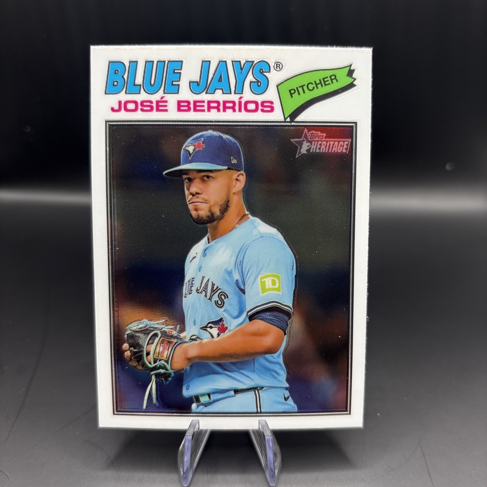 2026 Topps Heritage Chrome José Berríos #56 Blue Jays