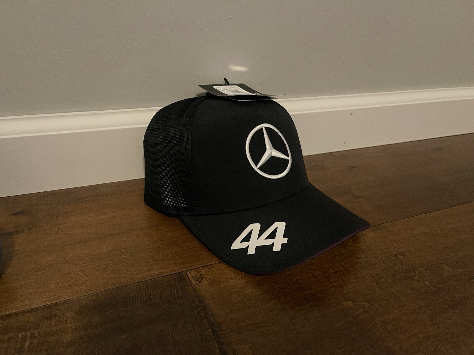 Lewis Hamilton #44 Mercedes AMG Petronas F1 Team Driver Hat Cap Black – New!