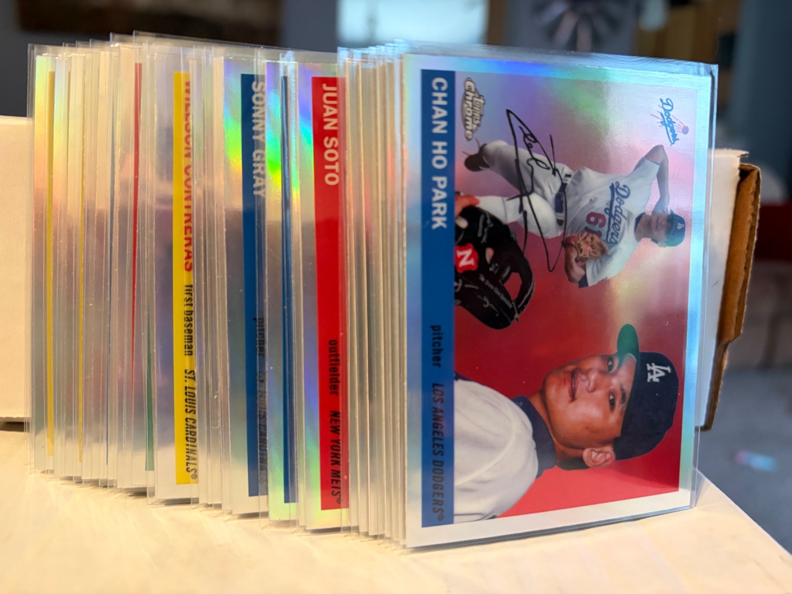 2025 Topps Chrome Platinum Refractor complete your set 1-500 Free Shipping