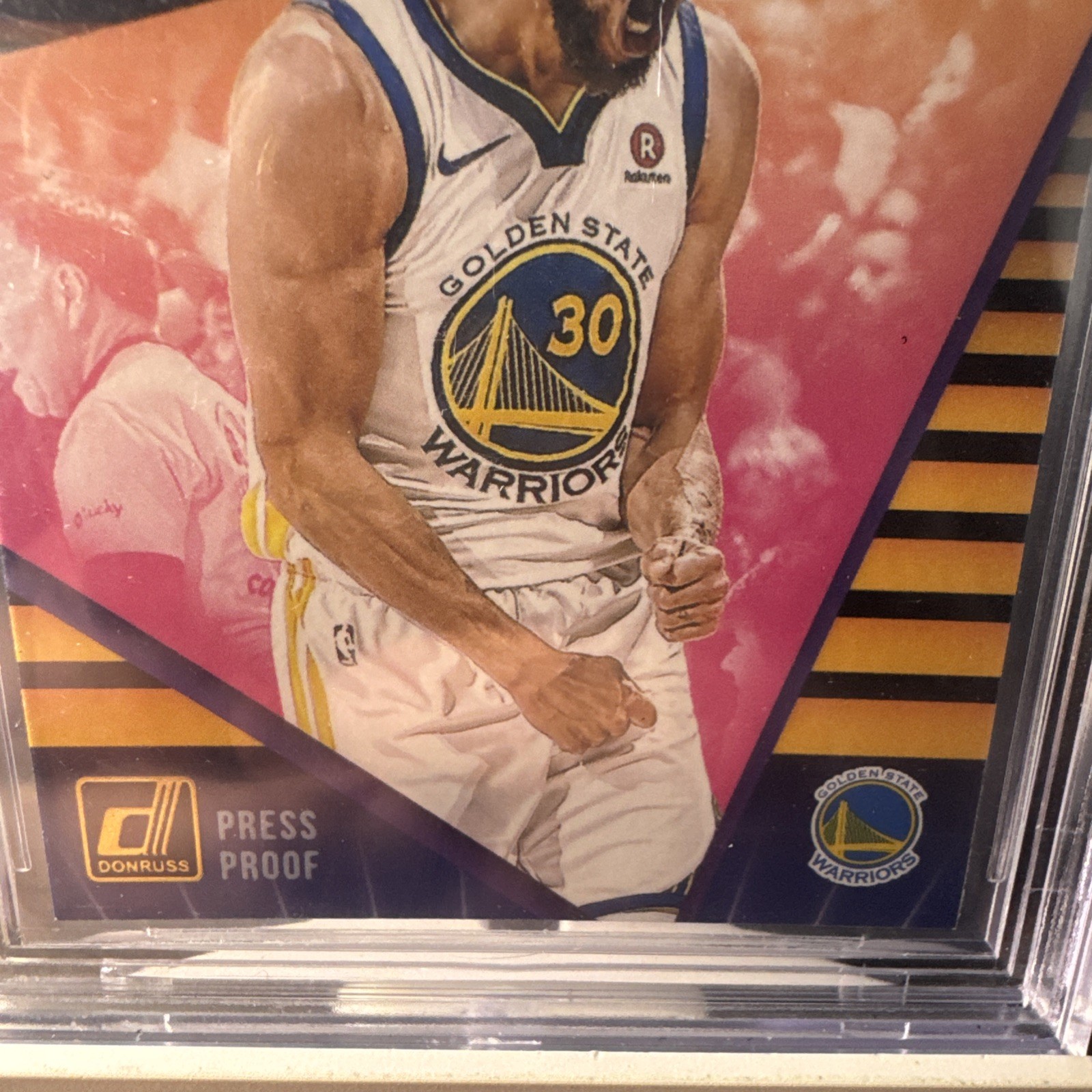 Stephen Curry 23-24 3-pt Challenge Patch 18-19 Panini Optic All Heart Card BGS 9