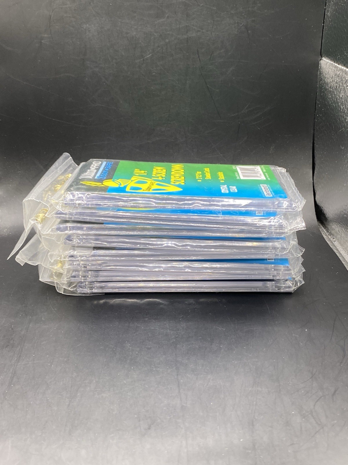 8 Ultra-Pro Clear 1/4″ 4 Screw Screwdown 3×5 Standard Cards Sealed Baseball