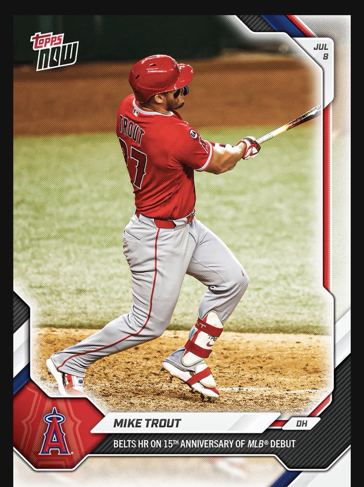Mike Trout – 2026 MLB Topps NOW® – Card 435- Presale!! Angels!!